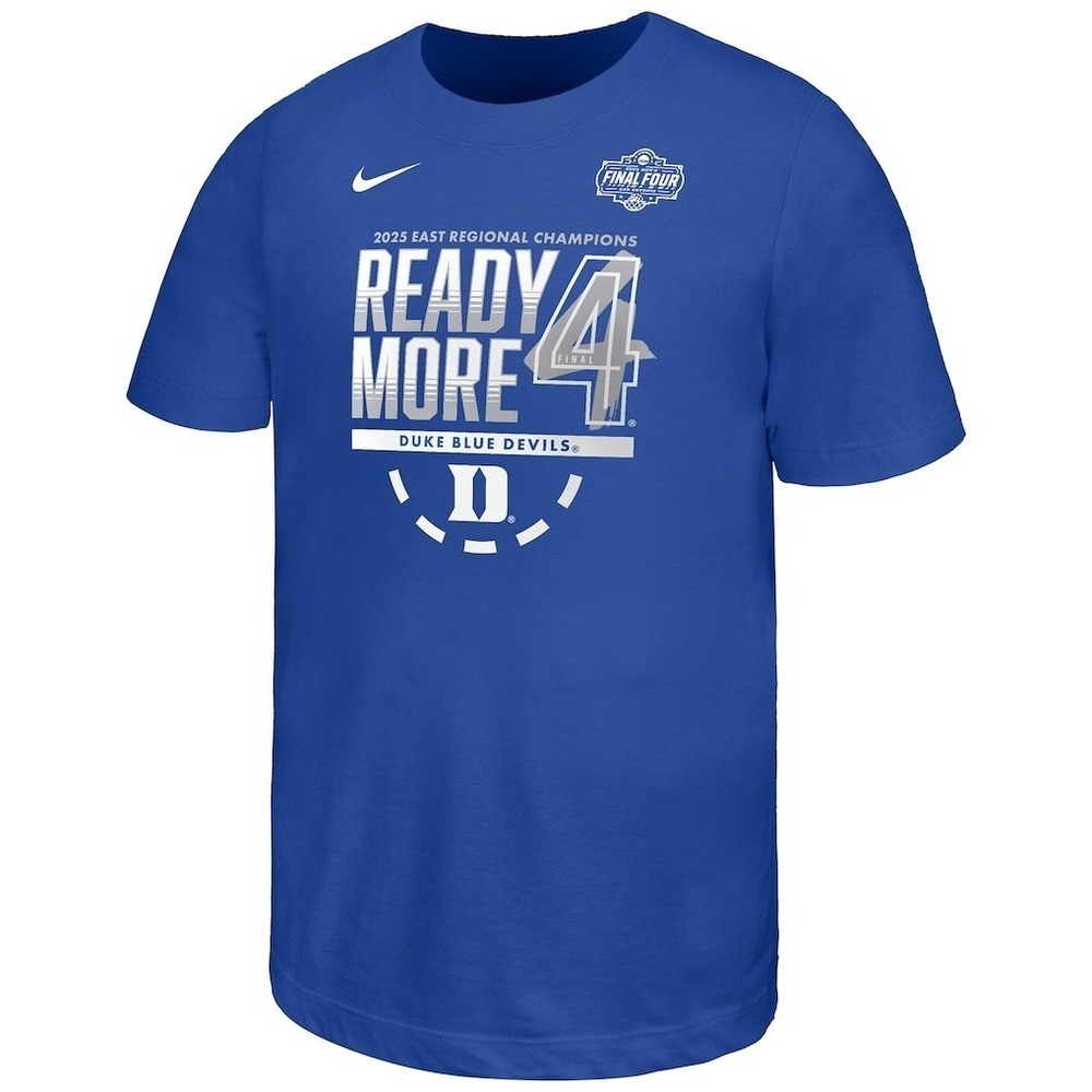 NFL Kids Duke Blue Devils 2025 East Regional Champions‎ TShirt Size M(10/12) NWT - Picture 2 of 3